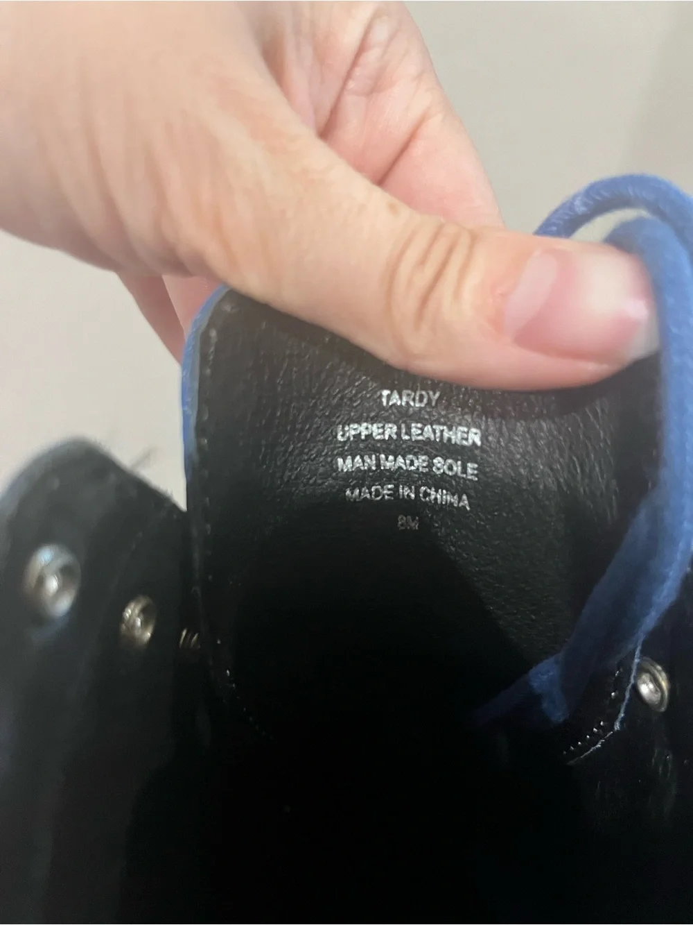 Jeffrey Campbell Tardy Blue Platform Ankle Boot